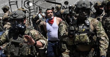 A temporary restraining order bars federal agents from using race, language, or vocation as justification for immigration stops