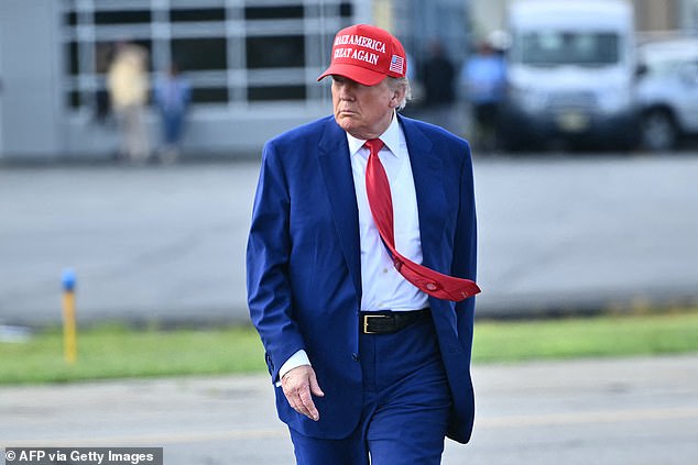A NORAD fighter jet intercepted a plane violating restricted airspace over Bedminster, New Jersey , where President Donald Trump is spending the weekend