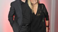 Fiona Phillips has not cooked in years and has no time for her dressing room of designer clothes as she battles Alzheimer's , her husband Martin Frizell has revealed. Pictured: The couple in 2010