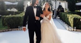 Delta Goodrem married the love of her life, Matthew Copley, in Malta in June. And on Thursday, the Australian pop star shared the first look at her 'fairytale' wedding