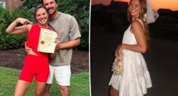Former 'Bachelorette' Hannah Brown marries Adam Woolard in France