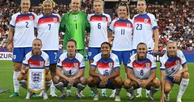 England began the defence of their UEFA Women's Euros crown on Saturday evening