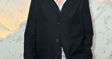 Gavin & Stacey's Mathew Horne looked worlds away from his sitcom character as he showed off a bold new hair style on Tuesday