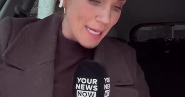 Georgia Love (pictured) has been avidly covering the Erin Patterson trial over the past week - all from her car