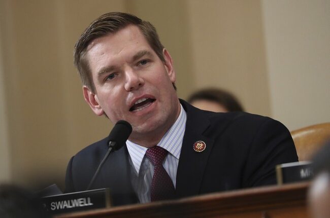 Giggle of the Day: Eric Swalwell Explains Why Kamala Lost