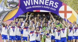 England won the women's Euros for a second concstuive time after beating Spain in the final