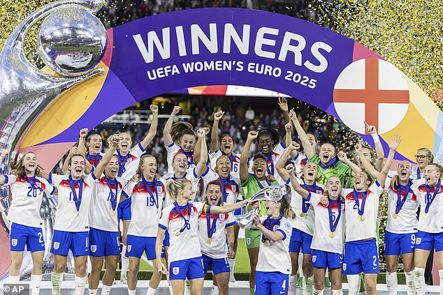 England won the women's Euros for a second concstuive time after beating Spain in the final
