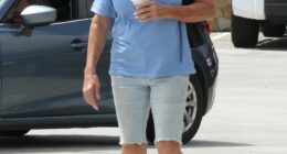 Grieving Caitlyn Jenner was seen for the first time since Sophia Hutchins' shock death in a quad bike accident on Wednesday
