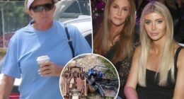 Grieving Caitlyn Jenner seen for first time since tragic death of longtime friend and manager, Sophia Hutchins