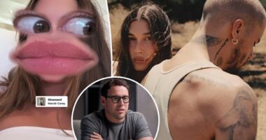 Hailey Bieber seemingly shades Scooter Braun after he praised Justin's new album