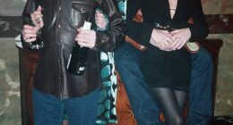 The columnist, 59, famously wed the rocker, 58, in June 1997 in Las Vegas , but they were together for just four years before they went their separate ways and divorced. Pictured, Liam, right, with Patsy and Noel, left, with Meg