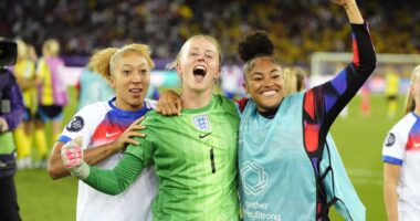 Hannah Hampton: England heading in ‘right direction’ after dramatic penalty win