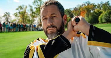 HAPPY GILMORE 2. Adam Sandler as Happy Gilmore in Happy Gilmore 2