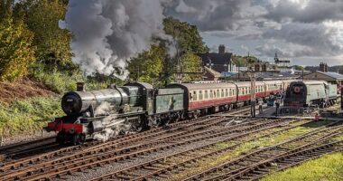 More than 40 years ago the Wightwick Hall steam locomotive was saved from a scrapyard. Now it has been selected to feature as the Hogwarts Express in the Harry Potter TV series