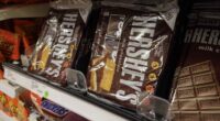 Hershey lowers earnings outlook amid ongoing tariffs expense. Why the stock is rising.