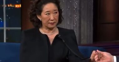 Sandra Oh's strong words against CBS & Paramount for their cancelation of The Late Show, hosted by Steven Colbert, raised eyebrows