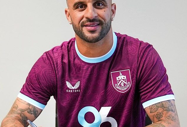 Kyle Walker has swapped Manchester and Milan for Burnley, in a £5million move