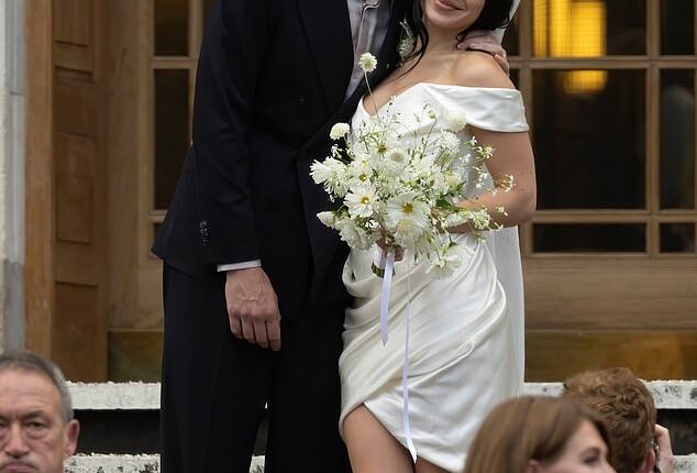 Charli XCX tied the knot with The 1975's George Daniel in a vintage mod inspired look while keeping to her brat style