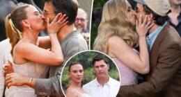 How Colin Jost feels about Scarlett Johansson kissing Jonathan Bailey on red carpet