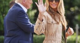 Donald Trump and Melania Trump look more in love than ever with their 'flirty' public displays making them look like 'newlyweds,' according to a body language expert
