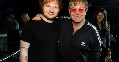 During his 60 years in showbusiness, Elton John has amassed a vast array of famous pals, and regularly shares his attempts to help some with their woes (pictured with Ed Sheeran)