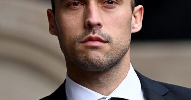 A former A-League player admitted to deliberately earning a yellow card 'to earn a little bit of coin' during a covertly recorded conversation in a police cell, a court has heard (pictured, ex- Macarthur Bulls star Clayton Lewis)