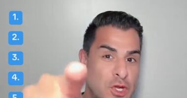 Self-proclaimed ' TikTok quizmaster' Mahan Lankarani challenged his followers to see if they could pass a UK driving theory test