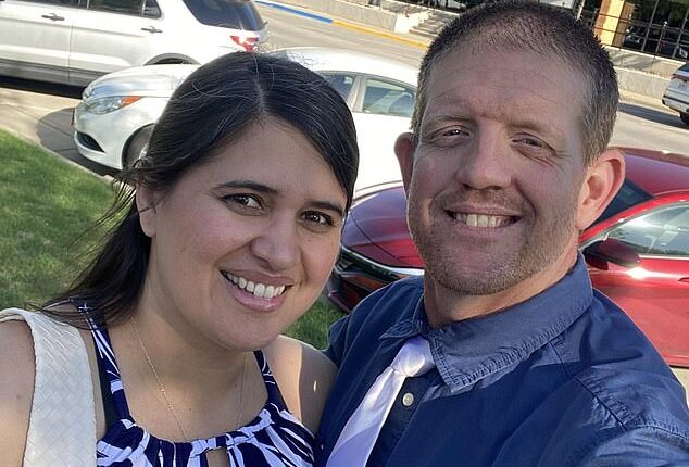 Clinton, 43, and Cristen Brink, 41, were found dead at around 2.40pm on Saturday on a 'remote and rural' trail at Devil's Den State Park