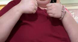 Paige Vickers (pictured), from Stockton-on-Tees, County Durham, weighed 23 stone at her heaviest