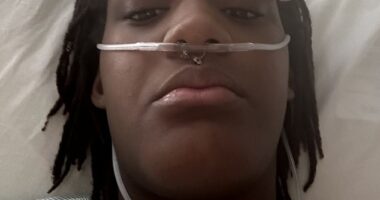 JaMarriae Lawrence, who goes by Mars, was working overnight at a Walmart distribution center in Virginia last year when she was hit with a 'sudden, excruciating' pain in her stomach