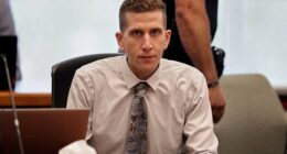 A cold Bryan Kohberger spoke 52 times - only to utter the words 'Yes', 'No', and 'Guilty' - as he admitted to slaughtering four University of Idaho students in 2022