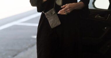 An actress who was considered a bombshell in the 1970s and 1980s as a star of one of the top rated TV comedies was spotted on a rare out in Los Angeles over the weekend