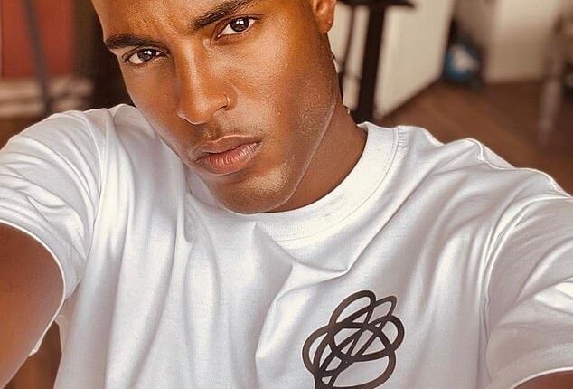 Tinder's 'most swiped man', Stefan-Pierre Tomlin (pictured), 34, from London, has found love after spending nine years on the app - and he met his Mrs Right offline