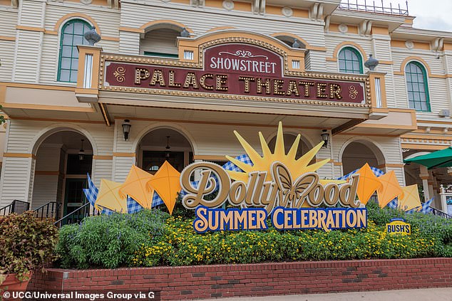Frank Olito, a longtime fan of Disney World, recently revealed that he was blown away by his experience at Dollywood (pictured) in Pigeon Forge, Tennessee