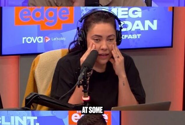 Radio hosts Ash London, Clinton Randell and Dan Webby were lost for words as the unfaithful dad explained how he had been living with guilt all these years