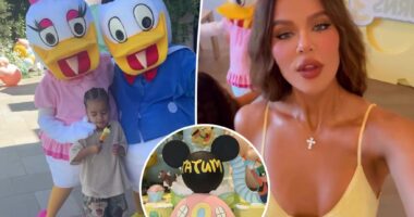Inside Khloé Kardashian's Disney-themed bash for son Tatum's 3rd birthday