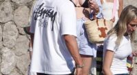 Katy Perry and Orlando Bloom enjoy a stroll through the picturesque streets of Amalfi, Italy