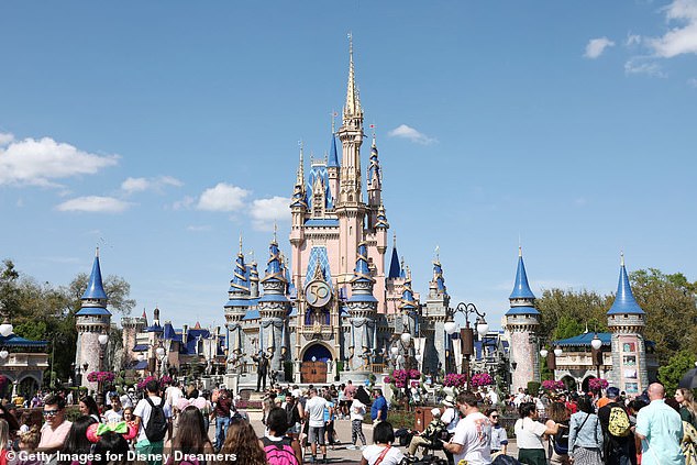 Get ready, Disney fans, because there's a dating app coming that's designed to help single theme park enthusiasts find their happily ever after (stock image)