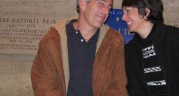 Epstein (left) killed himself in prison while awaiting trial accused of child sex trafficking. His longtime associate Ghislaine Maxwell (right) is serving life in prison for her involvement