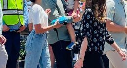 J.D. Vance 's wife Usha Vance has been praised for her 'casual' outfit choice during their day out in Disneyland