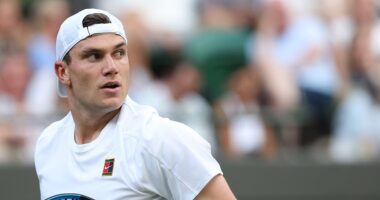 Jack Draper vs Sebastian Baez - Wimbledon 2025: Live score and game-by-game updates as British No 1 roars to a two-set lead before his opponent retires