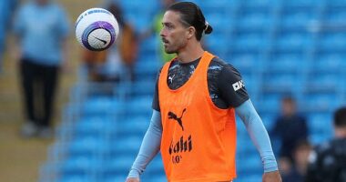 Jack Grealish will return to Man City training alone next week as he looks to leave the Etihad