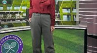 Jelena Dokic (pictured) showed off her slimmed-down figure as she kicked off Channel Nine's Wimbledon coverage on Tuesday