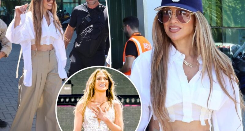 Jennifer Lopez rocks crop top after debuting Ben Affleck revenge song