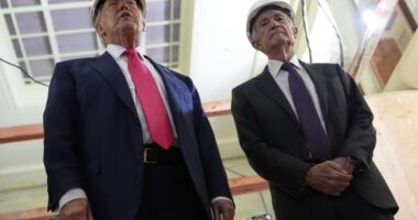 Jerome Powell Looking a Little Green Around the Gills During Trump's Fed Tour – HotAir