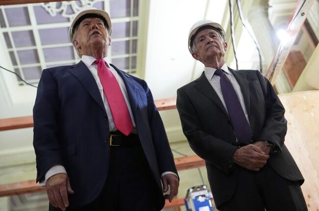Jerome Powell Looking a Little Green Around the Gills During Trump's Fed Tour – HotAir