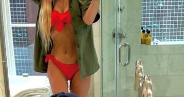 Jessica Simpson celebrated Independence Day in her bikini