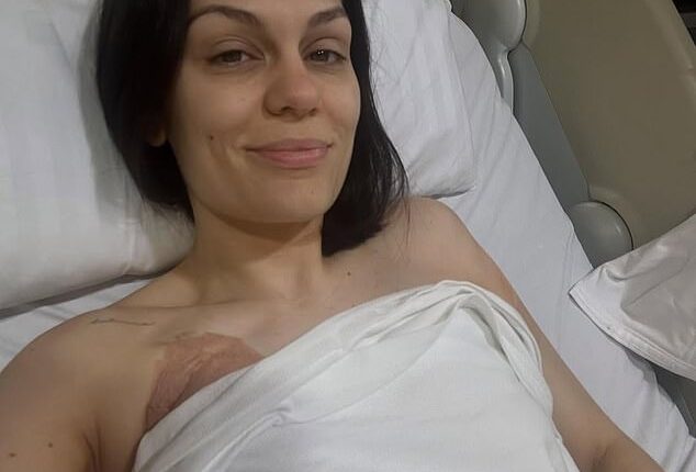 Jessie J has shared an emotional breast cancer update that has left her crying 'happy tears'.