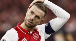 Jordan Henderson will leave Ajax on a free, paving the way for a return to the Premier League