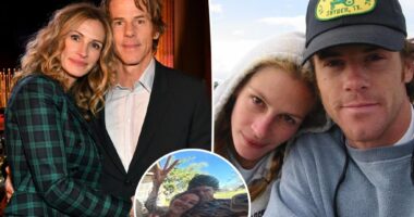 Julia Roberts, Danny Moder celebrate 23rd wedding anniversary with rare photos